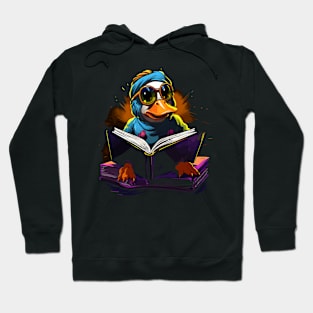 Duck Reads Book Hoodie